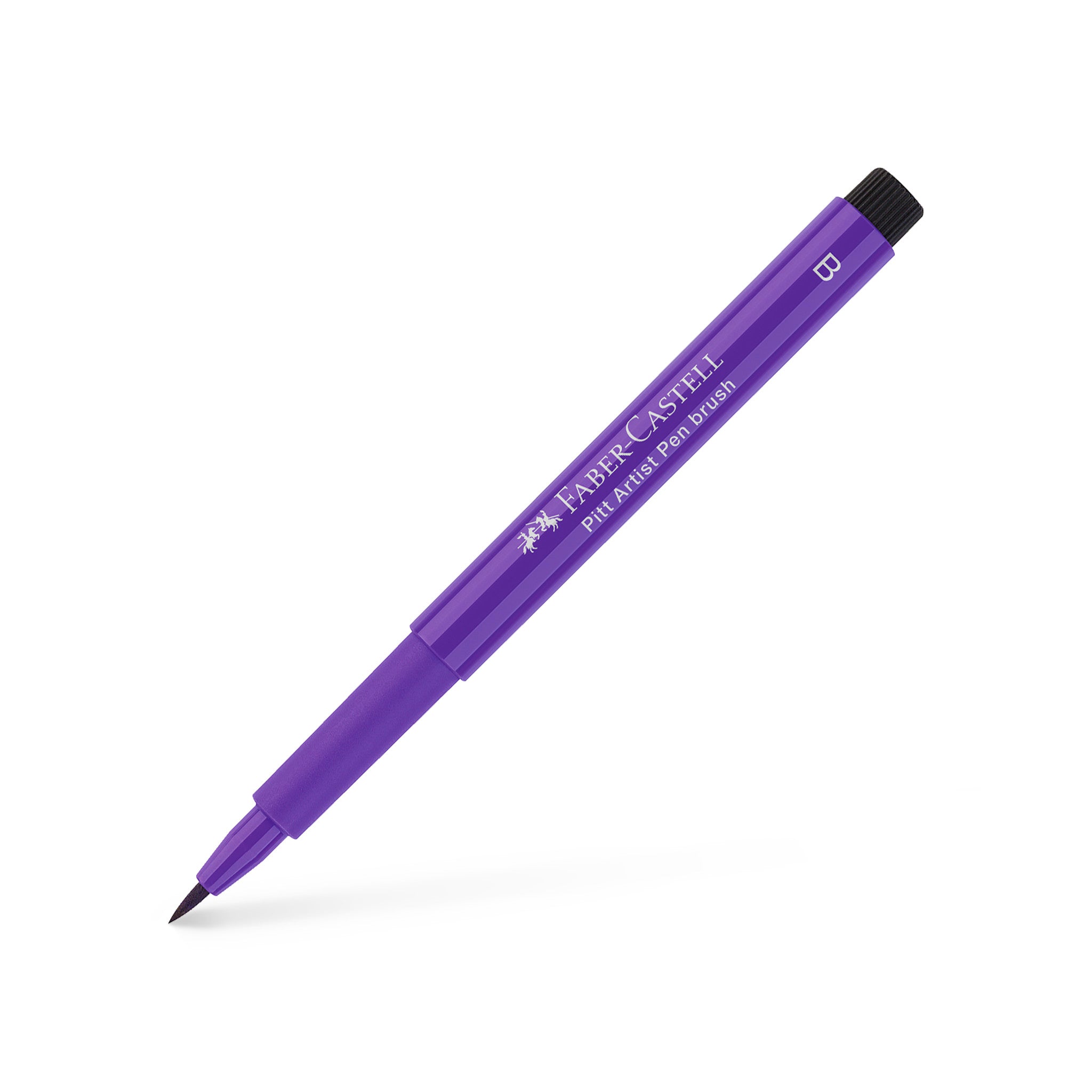 Pitt Artist Pen Brush #136 Purple Violet - Professional Waterproof Fine Art Marker for Drawing, Sketching, and Calligraphy - Ideal for Artists, Illustrators, and Designers