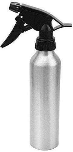 Gra8 Multipurpose Professional Empty Spray Bottle - 250ml Metal Sprayer for Face, Hair & Salon Use - Refillable Water Misting Bottle for Skincare, Hairdressing & Home Cleaning (Multicolor, 1-Pack)
