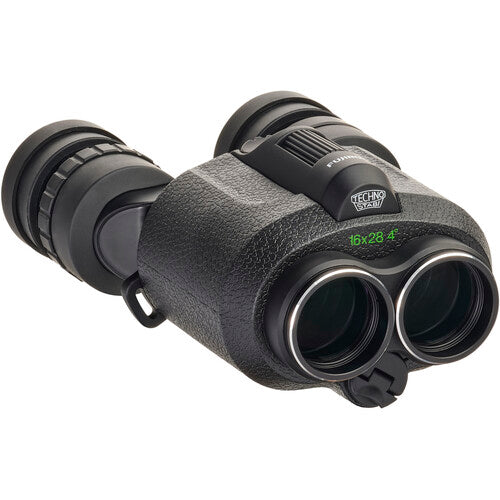 Fujinon 16x28 Techno Stabi Waterproof Image Stabilized Binoculars - High Power Zoom for Bird Watching, Hunting & Outdoor Adventures