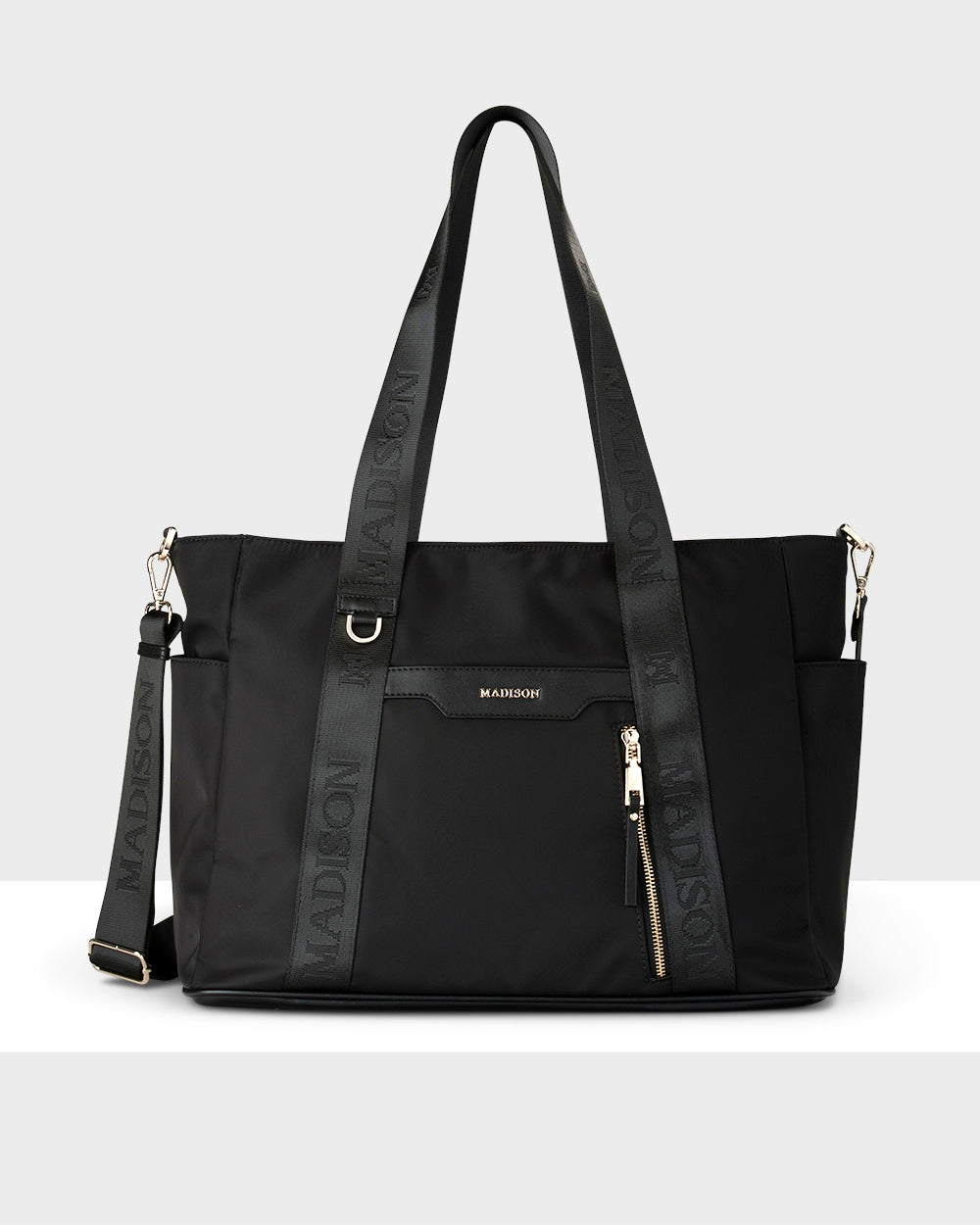 Anita Large Waterproof Nylon Diaper Bag with Changing Pad, Stroller Clips & Zippered Pouch - Perfect for Baby Essentials, Travel & On-the-Go Parents
