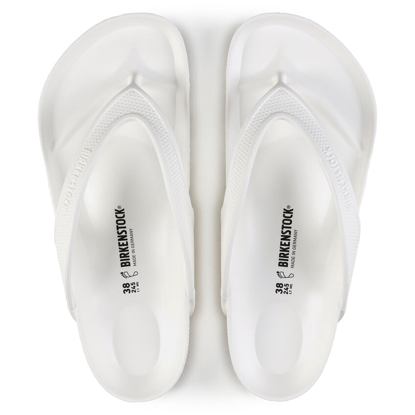 Birkenstock Honolulu EVA Sandals for Women - Comfortable White Slide Sandals for Beach, Pool, and Summer Outdoor Activities