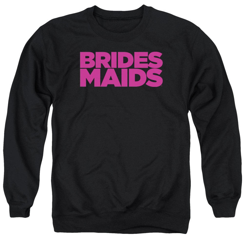 Bridesmaids Logo Unisex Crewneck Sweatshirt for Men & Women - Comfortable Wedding Party Apparel for Bridal Shower, Bachelorette & Rehearsal Dinner