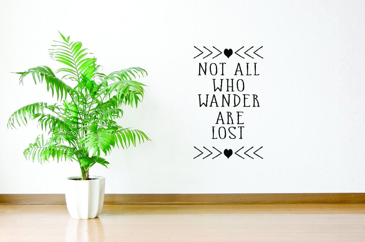 20x20 Inches Decal Wall Sticker for Bathroom - Motivational Quote Text Lettering Home Decor Art | Perfect for Washroom, Restroom & Vanity Mirror Decoration