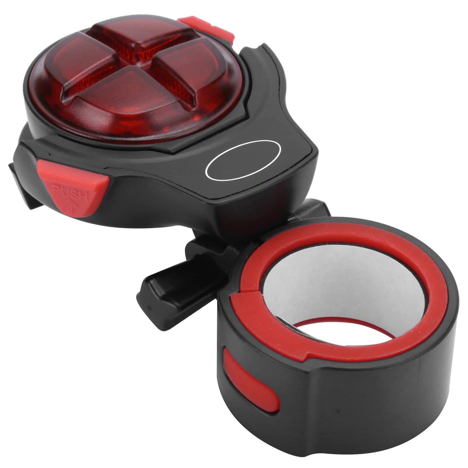 **Keenso USB Rechargeable Waterproof Bike Taillight - Smart Brake Sensing LED Bicycle Rear Light for Night Riding Safety, Cycling & Commuting**