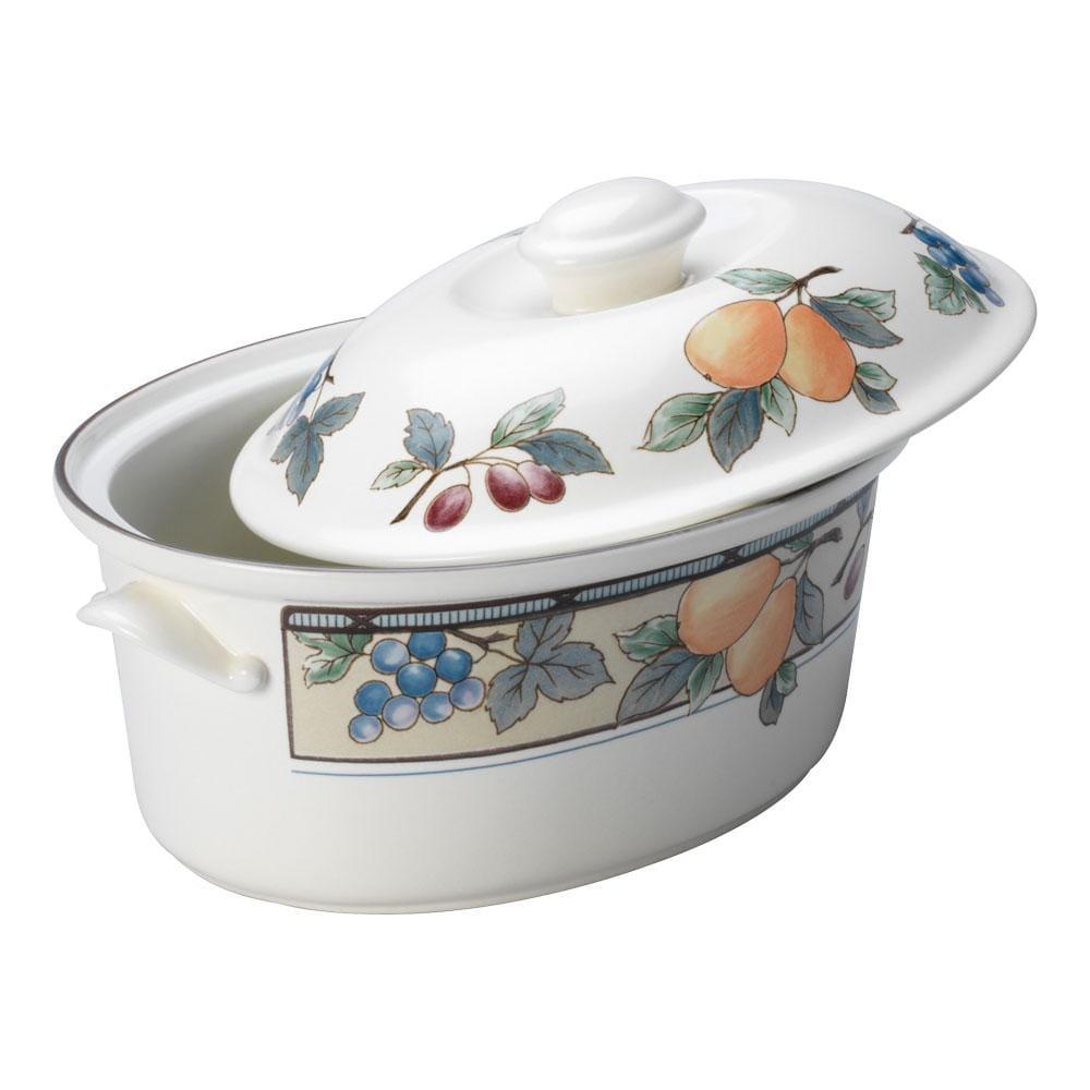 Garden Harvest® 2 Quart Covered Casserole Dish - Oven Safe Baking Pan for Casseroles, Lasagna & Side Dishes | Perfect for Family Dinners, Potlucks & Holiday Meals