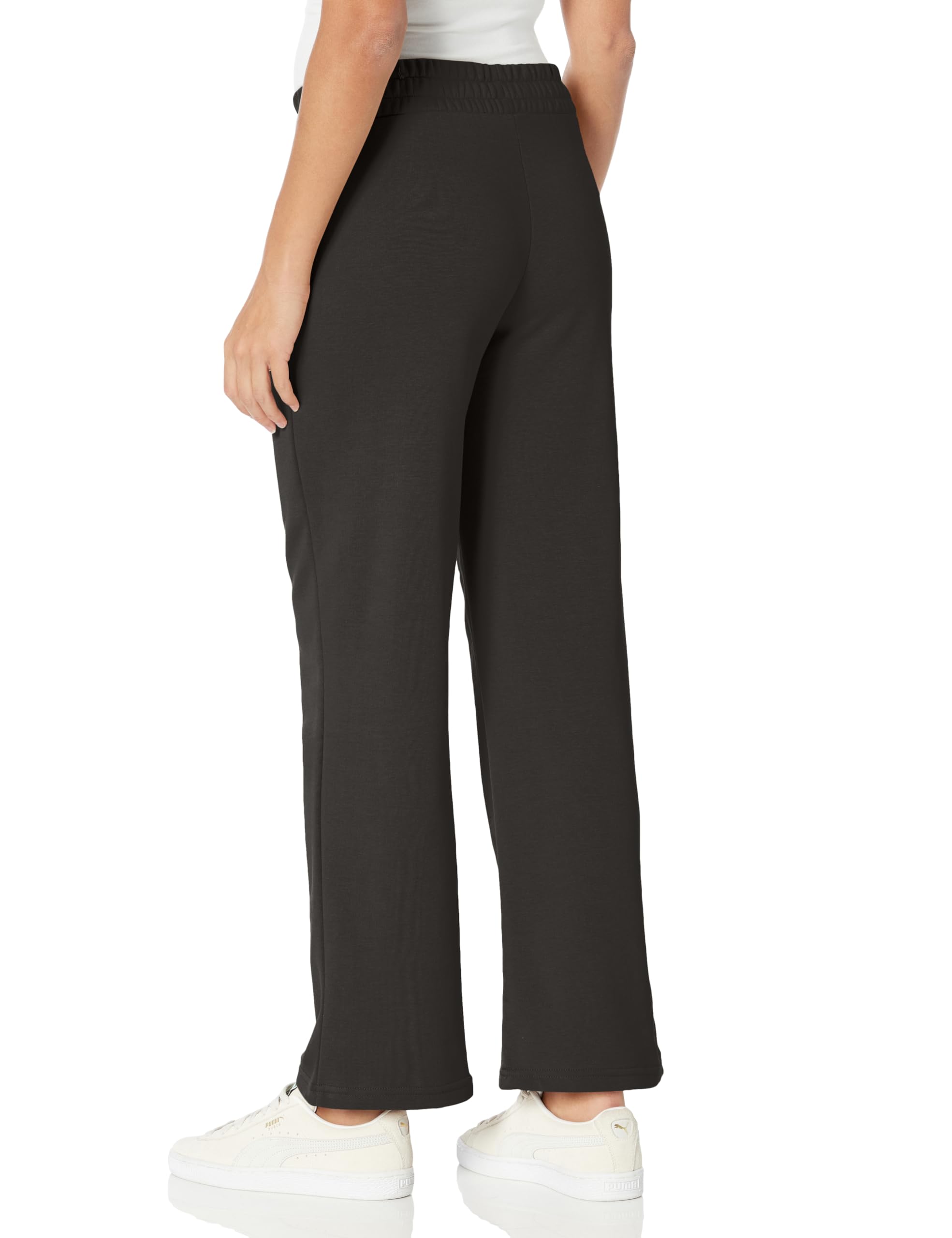 PUMA Essentials Women's Straight Leg Sweatpants - Comfortable Casual Joggers for Lounge, Workout & Everyday Wear | Soft Fleece Fabric with Elastic Waistband | Perfect for Yoga, Running Errands & Relaxing at Home