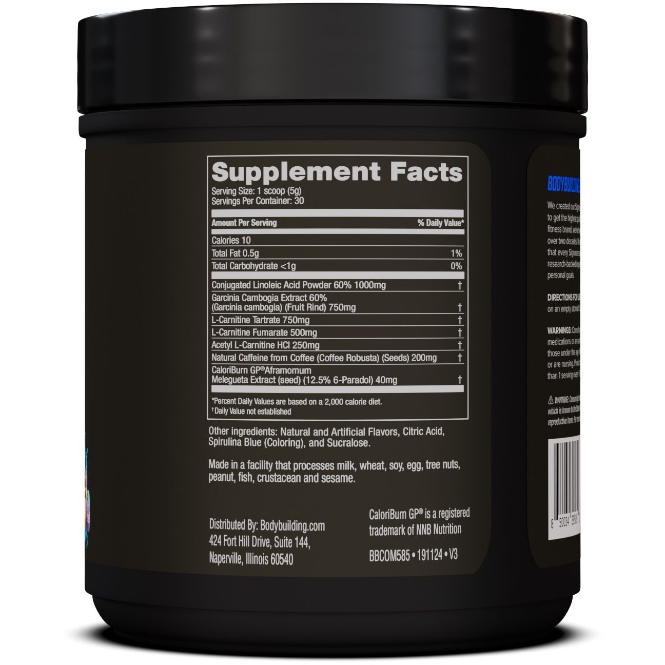 Bodybuilding.com Signature Shred - Premium Fat Burner & Weight Loss Supplement for Men & Women | Boost Energy & Metabolism | Ideal for Gym, Workout & Fitness Goals