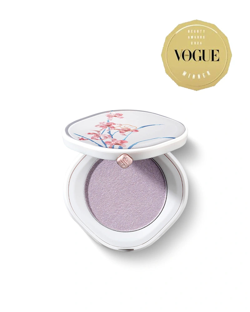 Gentle Waves Aqua Glow Highlighter - Ode to Embroidery Makeup Palette for Face & Body | Perfect for Bridal, Festival & Photoshoot Glow