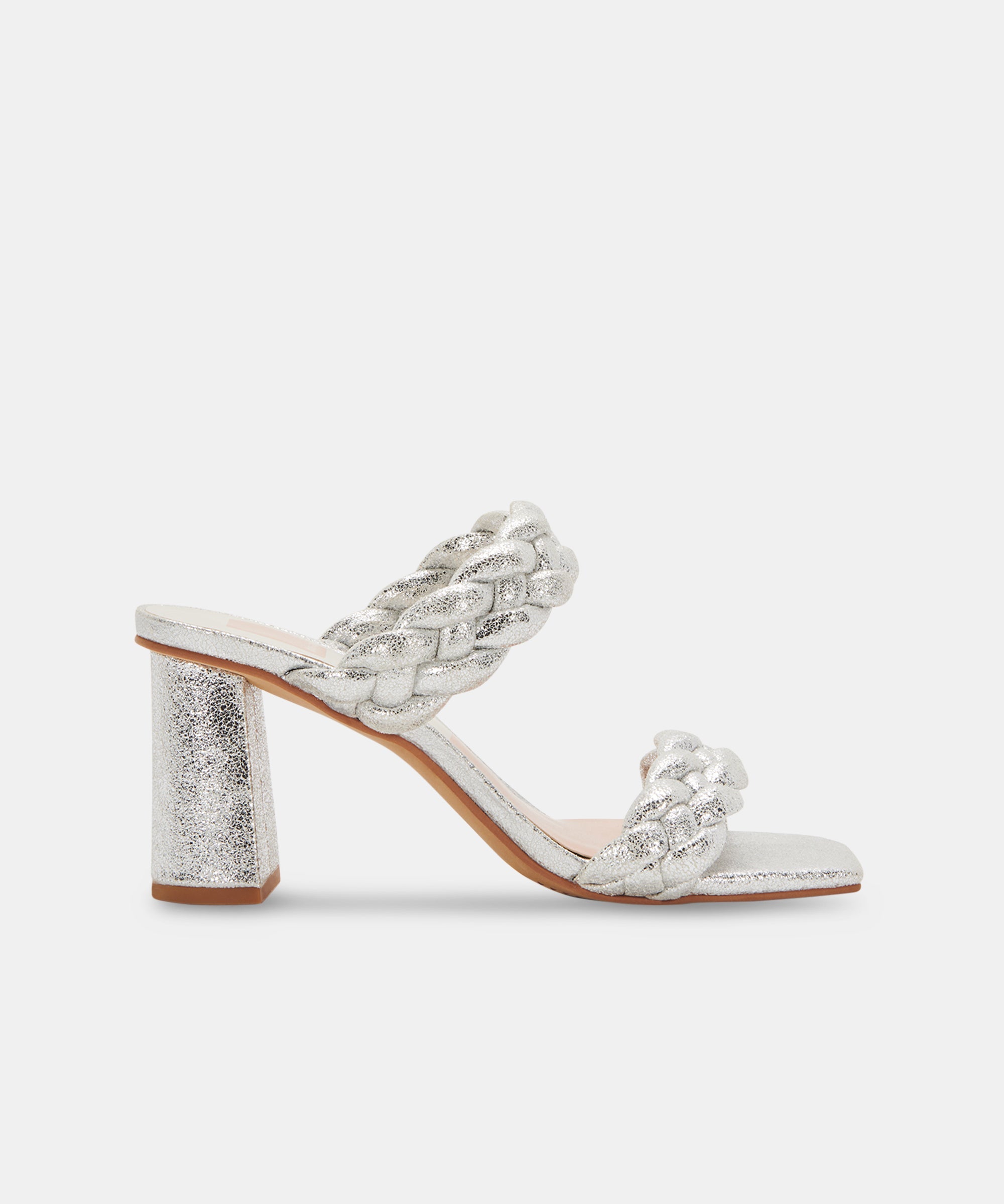 PAILY Women's Silver Metallic Heels - Stella Suede Pumps for Party, Wedding & Evening Wear - Stylish High Heel Shoes for Women