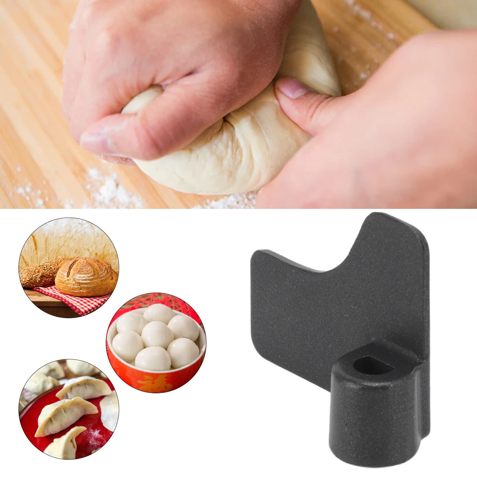 Stainless Steel Bread Maker Paddle Replacement - Non Stick Mixing Blade for Home Bread Machine, Durable & Easy to Clean (No.3) | Perfect for Baking Homemade Bread, Pizza Dough & Pastries