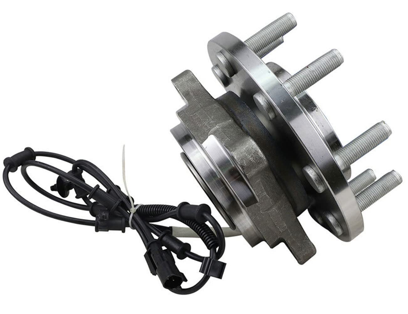 515162 Front Wheel Hub Assembly Compatible with Ram 2500 3500 - 8 Lug ABS Wheel Bearing and Hub Pair - Perfect for Off-Roading, Towing & Heavy-Duty Truck Maintenance