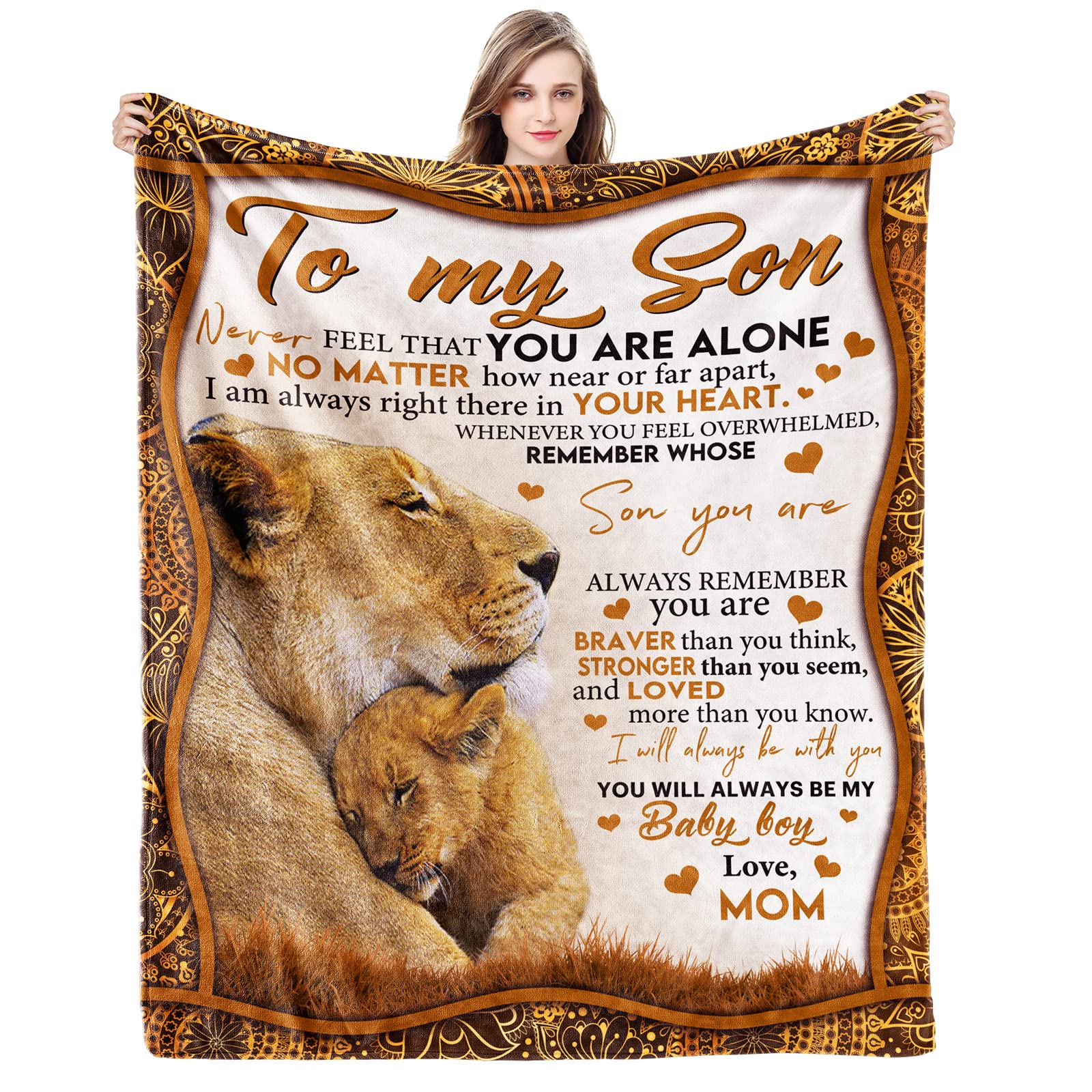Mom to Son Blanket - 80