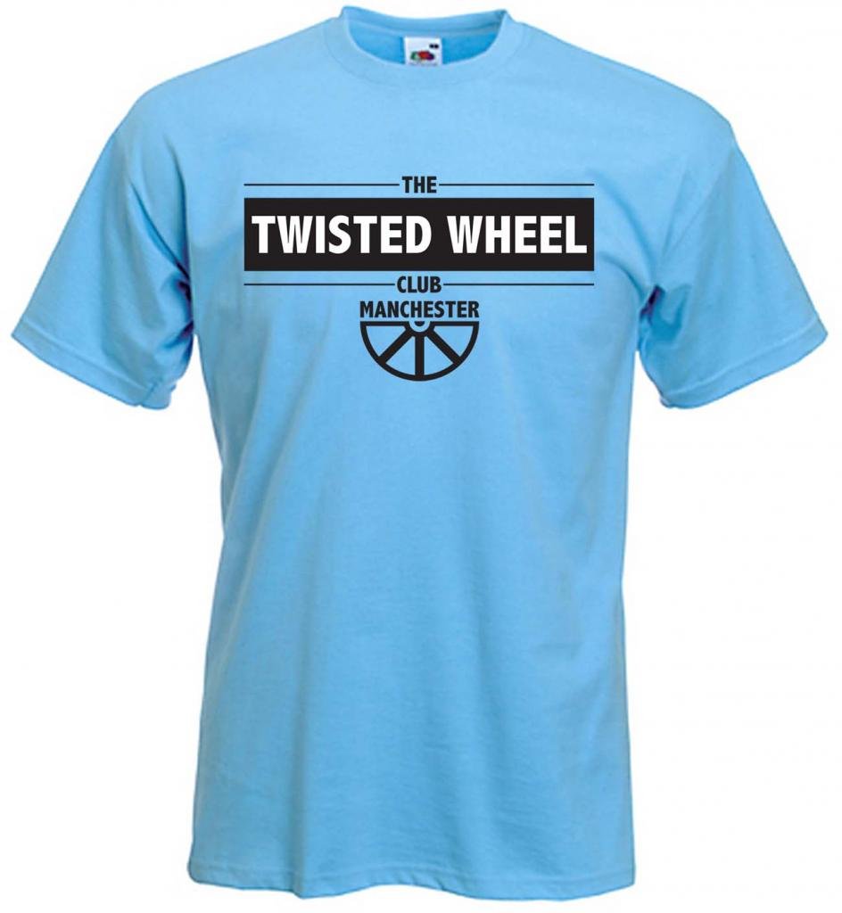 Vintage Tribal T-Shirts for Men | The Twisted Wheel Club Manchester Retro Tee | Casual Wear & Music Festival Outfit