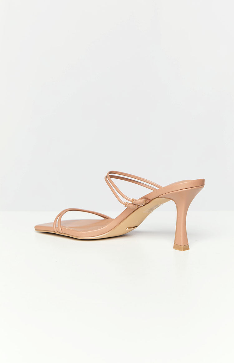 Billini Jamaya Tan Frappe Heels - Women's Fashion Block Heel Sandals for Parties, Weddings & Night Out | Comfortable & Stylish Summer Shoes