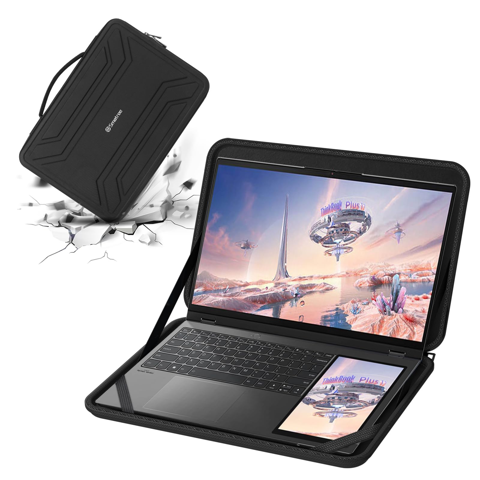 Smatree 17.3 Inch Laptop Case for ASUS ROG Strix G17 & Scar 17 - Hard Protective Water Resistant Slim Carrying Bag | Perfect for Travel, Work & School | Fits 17.3 Inch ASUS Gaming Laptops