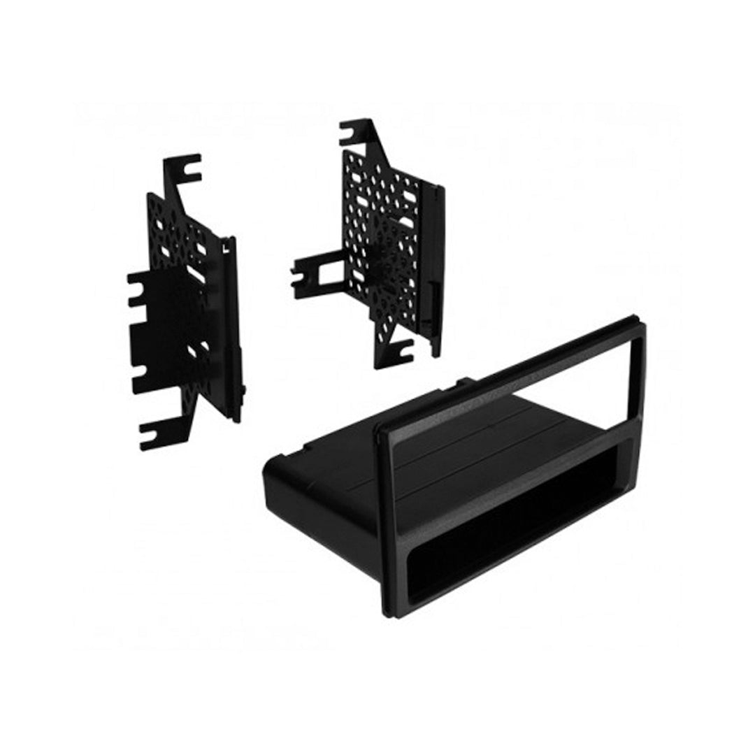 American International NDK737 Single/Double DIN Car Stereo for 2011-2014 Nissan Juke & 2012-2016 Nissan NV - ISO Mount with Pocket - Perfect for Road Trips & Daily Commuting
