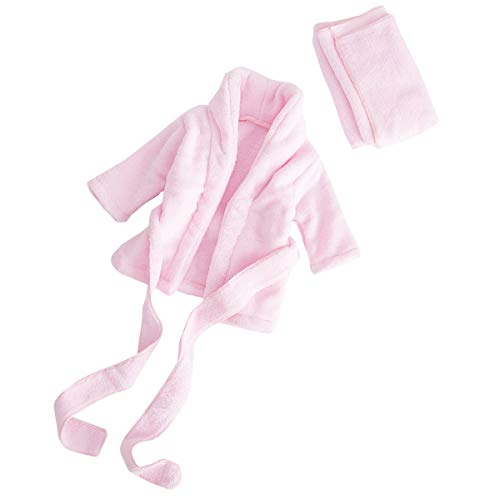 Tabpole Newborn Baby Photography Outfit - Soft Infant Photo Shoot Costume & Bathrobe Bath Towel Set for Newborns - Perfect for Baby Showers, Christenings & First Photo Sessions