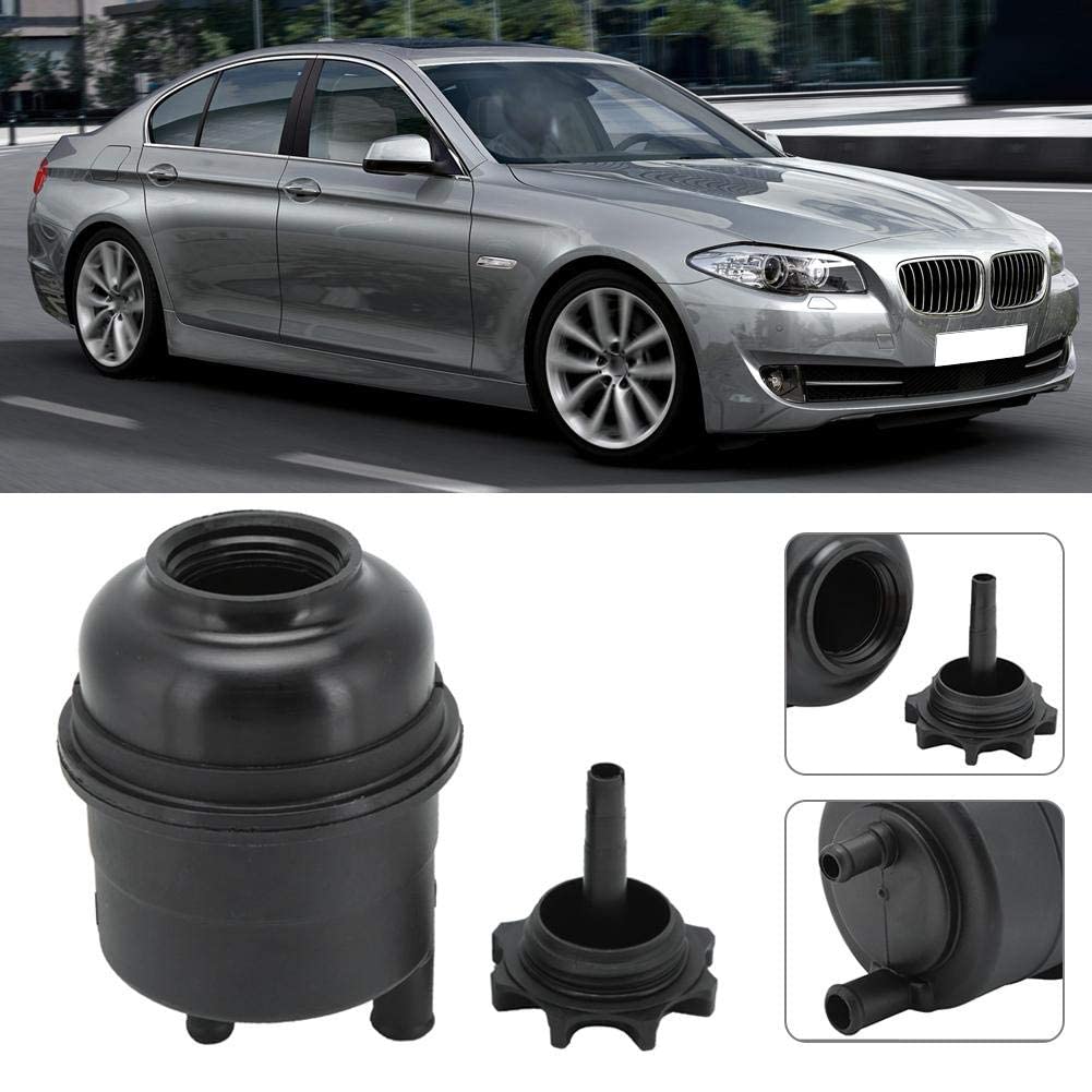 High-Quality Black ABS Power Steering Reservoir - Replacement Part #32411097164 for BMW 318i, X3, X5 Models | Perfect for Vehicle Maintenance & Steering System Repair