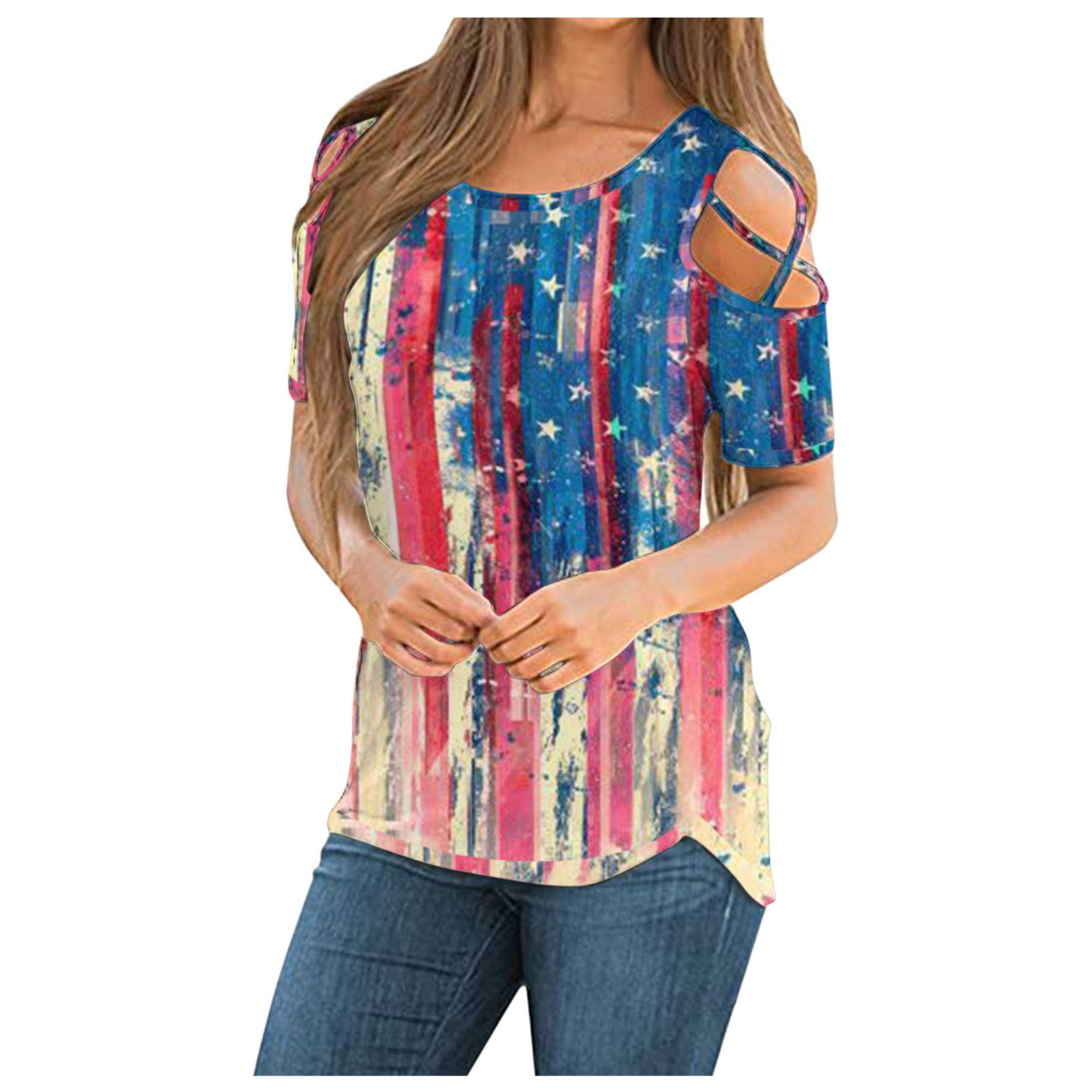 AOKASII Women's Long Sleeve Casual T-Shirts & Blouses with Pocket - Soft Sweatshirts & Stylish Tunic Tops for Everyday Wear - Perfect for Work, Outings, and Relaxing at Home