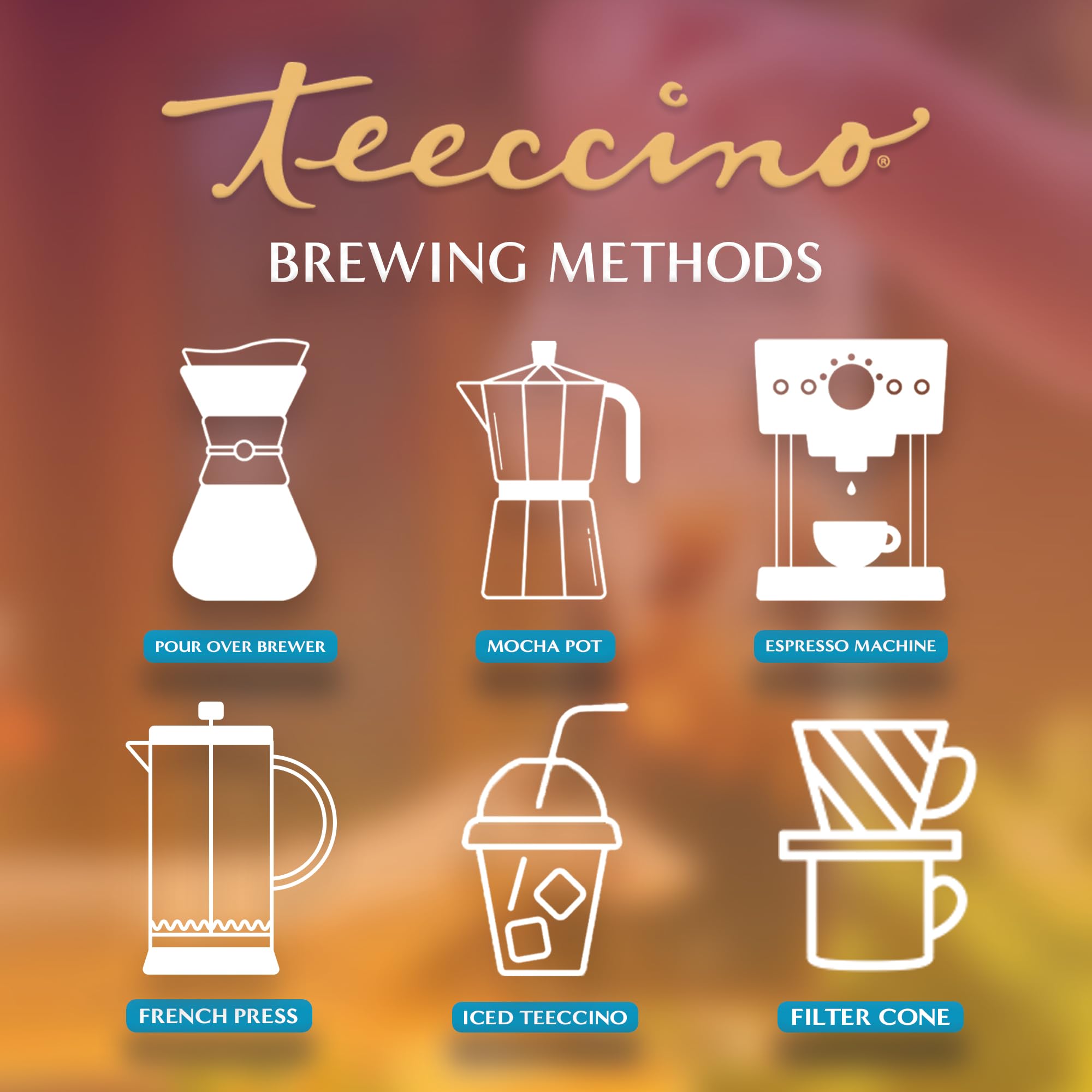 Teeccino Dandelion Caramel Nut Herbal Coffee - Caffeine-Free, Prebiotic, Gluten-Free & Acid-Free Medium Roast Coffee Alternative - 10oz (3-Pack) | Perfect for Morning Brew, Afternoon Pick-Me-Up & Digestive Health