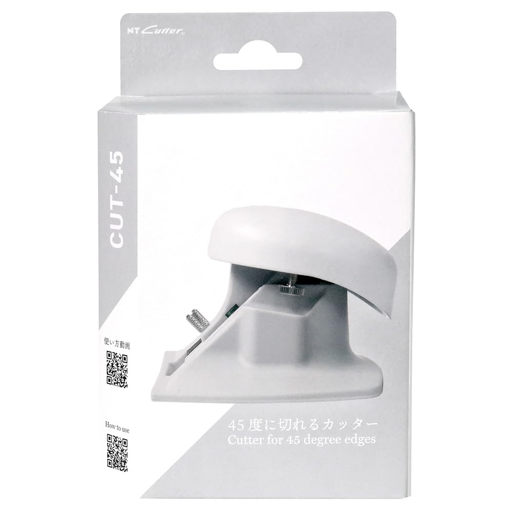 NT Professional 45 Degree Bevel Mat Cutter with Oval Ergonomic Grip - Precision Framing Tool for Artists & Photographers (CUT-45) | Perfect for Custom Picture Framing, Scrapbooking & DIY Home Decor Projects