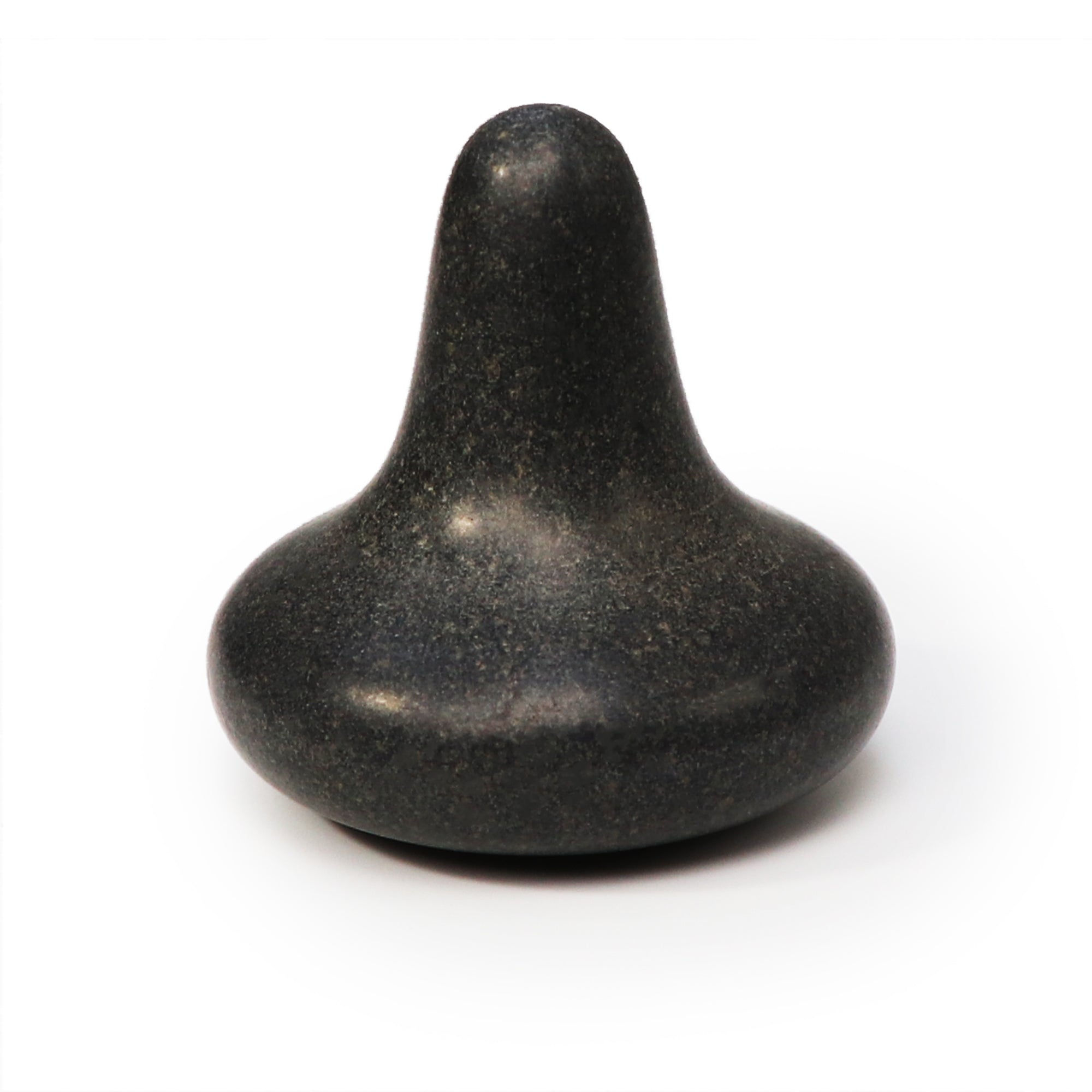 Master Massage Mushroom-Shaped Basalt Hot Stone - 1 Piece (2.5