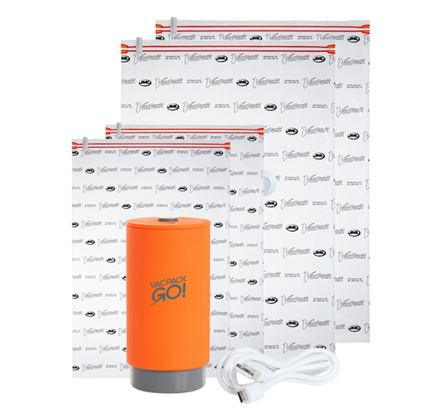 Vac Pack Go - Portable Vacuum Sealer for Food Storage | Keep Food Fresh Longer | Perfect for Travel, Camping & Meal Prep