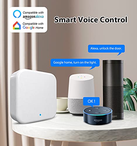 CATCHFACE WiFi Smart Lock with Gateway Bundle - Fingerprint & IC Card Keyless Entry Biometric Door Lock - Secure Smart Home Lock for Front Doors, Apartments & Rental Properties - Ideal for Airbnb Hosts & Home Security