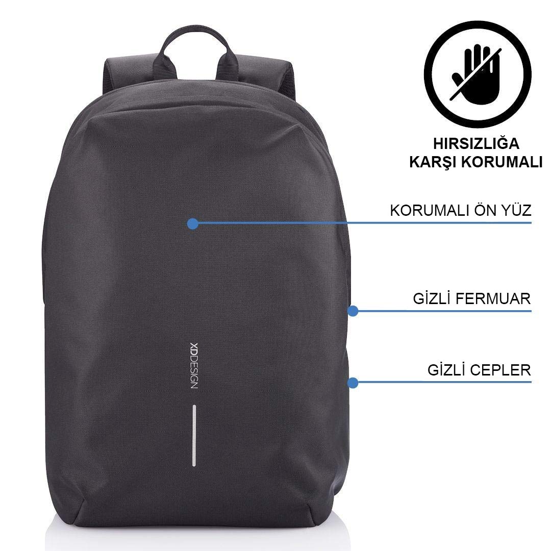 XDDesign Bobby Soft 16L Anti-Theft Laptop Backpack with Padded 15.6