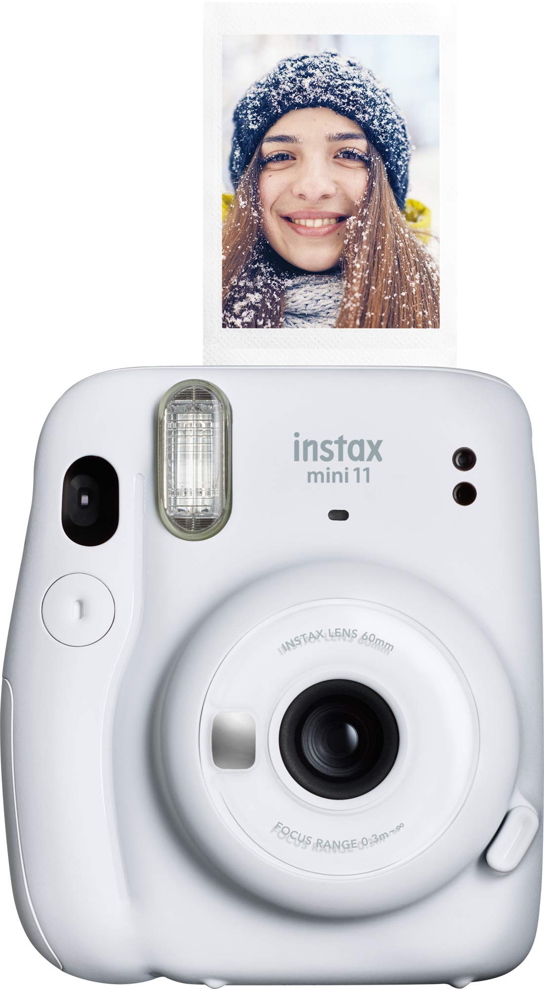 Fujifilm Instax Mini 11 Instant Camera - Ice White | Compact Polaroid Camera for Travel, Parties & Selfies | Perfect Gift for Teens & Beginners
