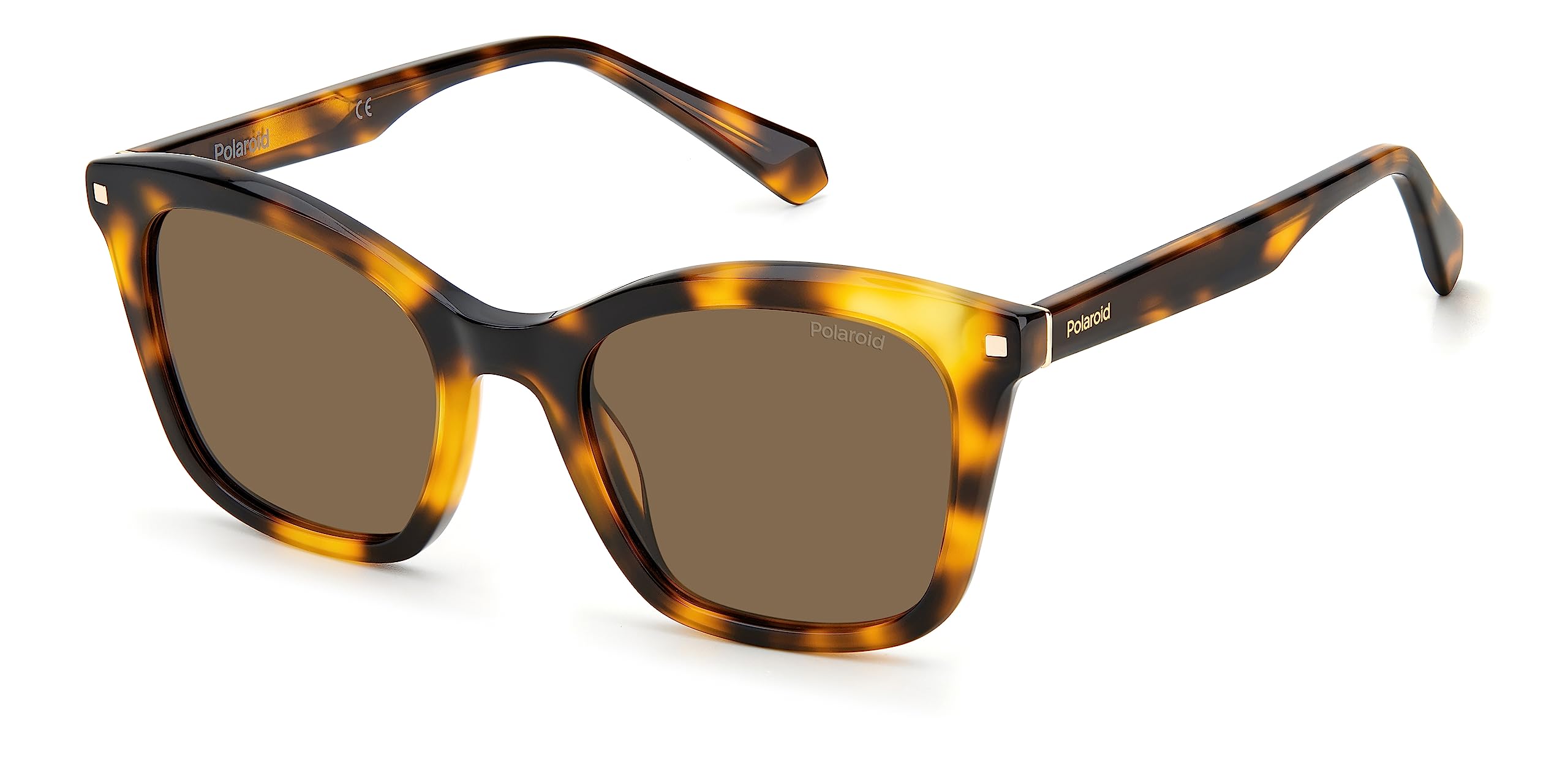 Polaroid PLD 4110/S/X Rectangular Sunglasses for Women - UV Protection Fashion Shades - Perfect for Driving, Beach & Outdoor Activities