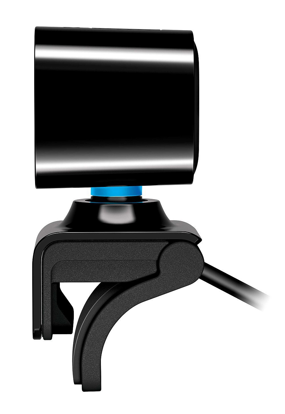 Microsoft LifeCam HD-6000 Webcam for Laptops (7PD-00008) - HD 720p Video Calling, Built-in Microphone for Zoom/Skype/Teams Meetings, Plug & Play USB Web Camera for Remote Work & Online Classes