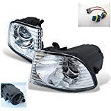 Chrome housing with clear lens