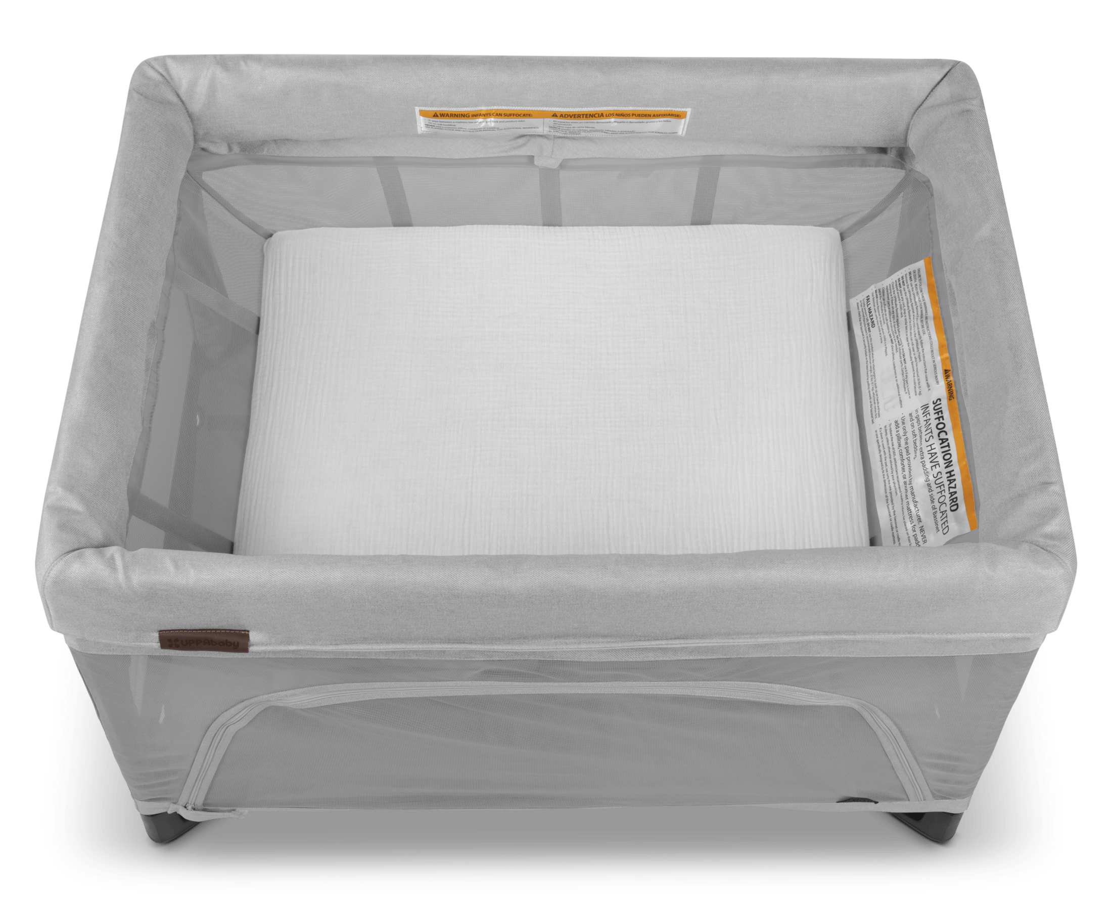 Organic Cotton Bassinet Covers for UPPAbaby Remi - Set of 2 | Soft & Breathable Baby Bedding for Nursery & Travel