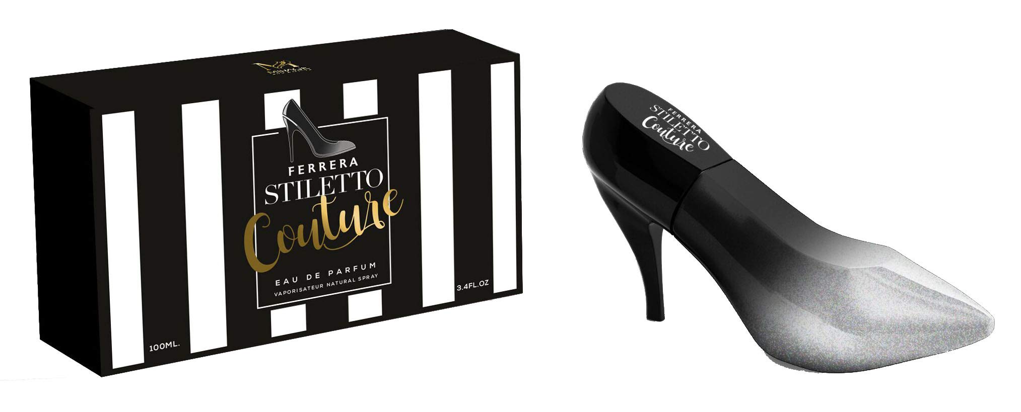 (3-Pack) Mirage Brands Ferrera Stiletto Couture Women's Perfume 3.4oz - Elegant Floral Fragrance for Evening Events, Date Nights & Special Occasions