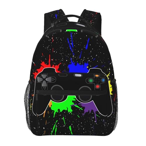 Video Game Joystick Splash Cool