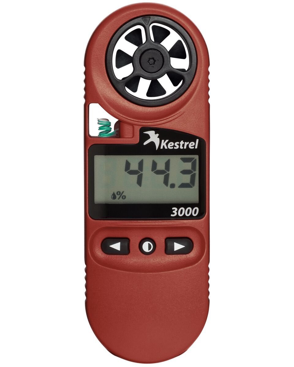 Kestrel 3000 Pocket Weather Meter with Heat Stress Monitoring - Portable Anemometer for Outdoor Activities, Sports & Industrial Safety