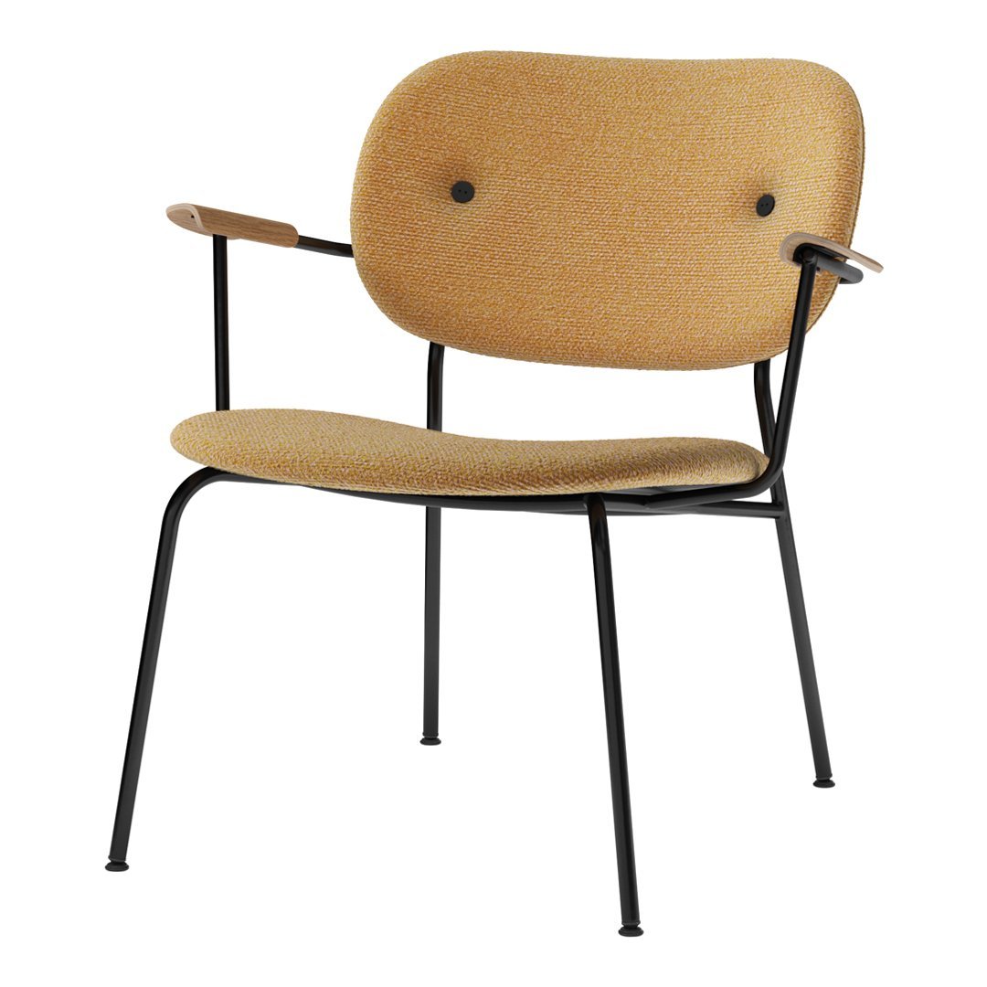 Co Lounge Chair - Fully Upholstered Modern Accent Chair for Living Room, Bedroom & Office - Comfortable Seating for Relaxing, Reading & Lounging