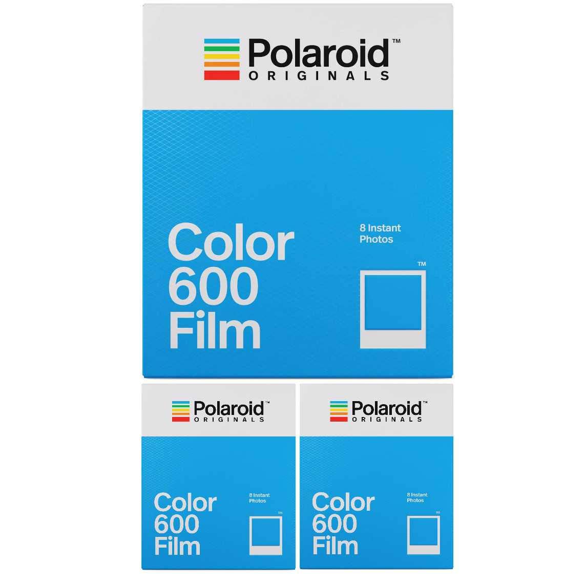 Polaroid Originals Instant Classic Color Film for 600 Cameras - 24 Exposures (3-Pack) - Perfect for Parties, Weddings & Creative Photography Projects