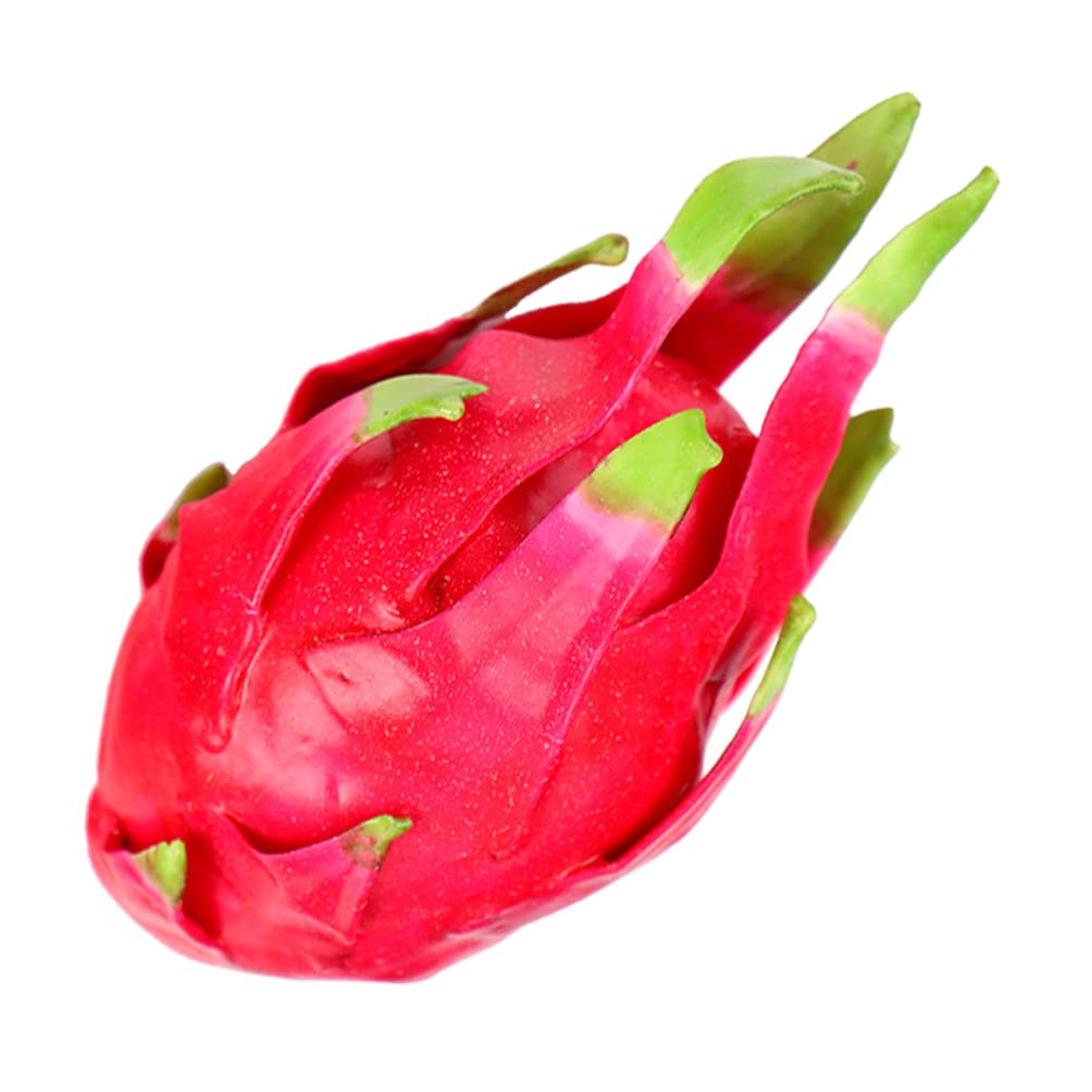 KESYOO Artificial Dragon Fruit Decor - Realistic Fake Pitaya for Home Kitchen, Dining Table Centerpiece, Party & Wedding Decoration