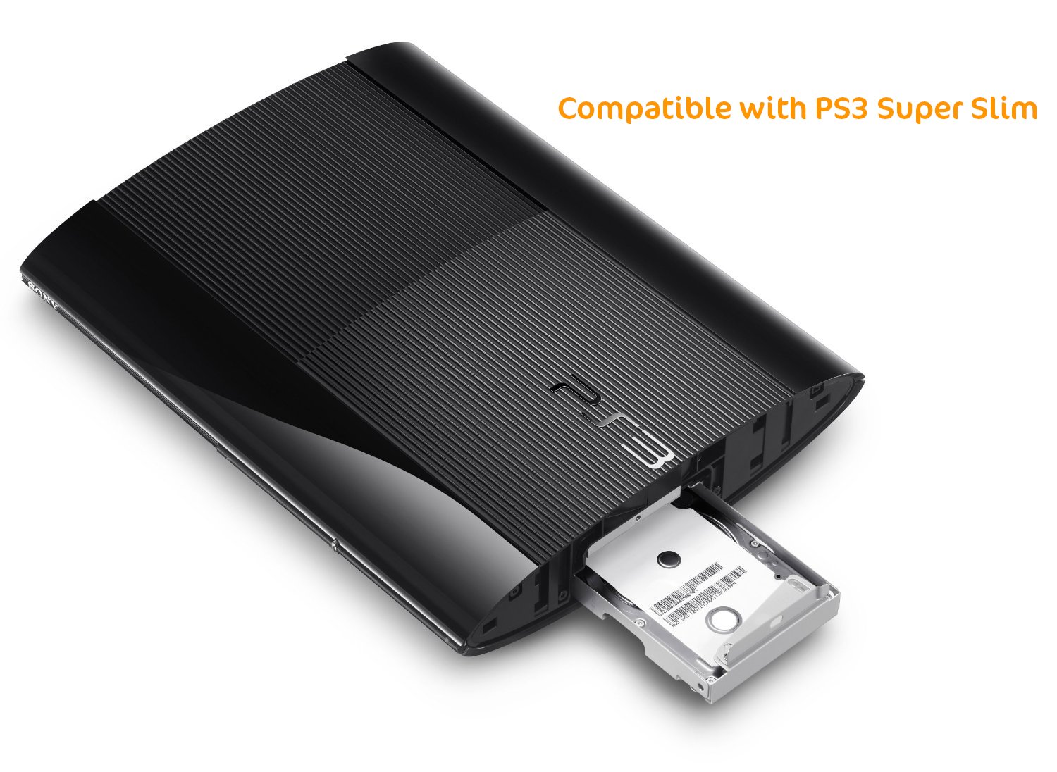 Bipra 500GB HDD Hard Drive Kit with Mounting Bracket for PS3 Super Slim - Compatible Replacement Internal Storage Upgrade - Gaming Console Accessories for Enhanced Performance (1 Year Warranty) | Perfect for Game Storage, System Backups & Expanding PS3 Memory