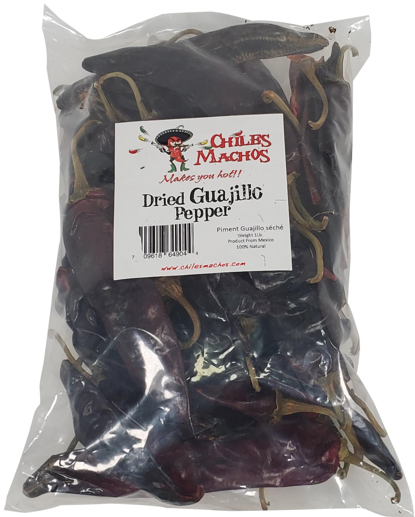 Premium Dried Guajillo Chili Peppers Whole 1 lb - Authentic Mexican Spice for Salsas, Soups, and Traditional Dishes