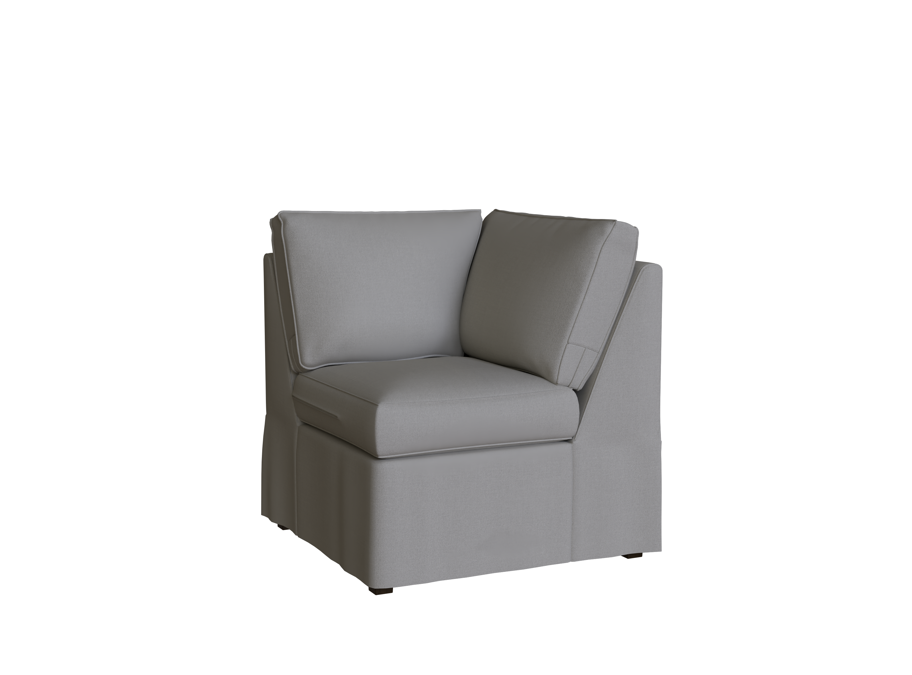 PB Cameron Corner Cover Slipcover - Replacement Sofa Sectional Components for Living Room, Home Decor & Furniture Protection