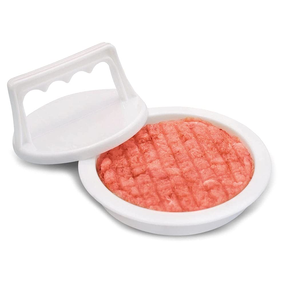 4 1/2 Inch Hamburger Patty Maker - Non-Stick Burger Press Mold for Perfect Ground Beef Sliders & BBQ Patties | Easy Release Design for Home Grilling, Backyard BBQs & Restaurant Use