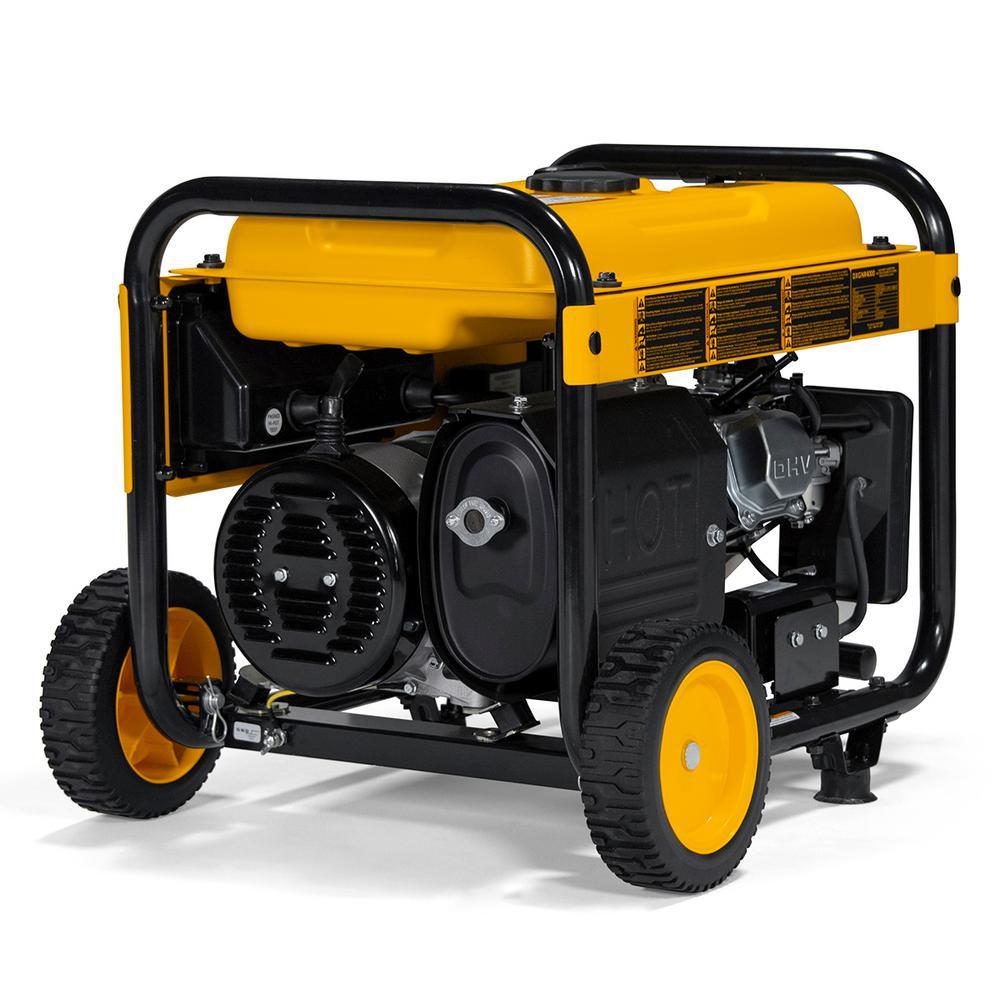 DEWALT DXGNR4000 4000W/4500W Portable Generator with Auto Idle & CO Protection - CARB Compliant for Job Sites, Camping, and Emergency Power Backup