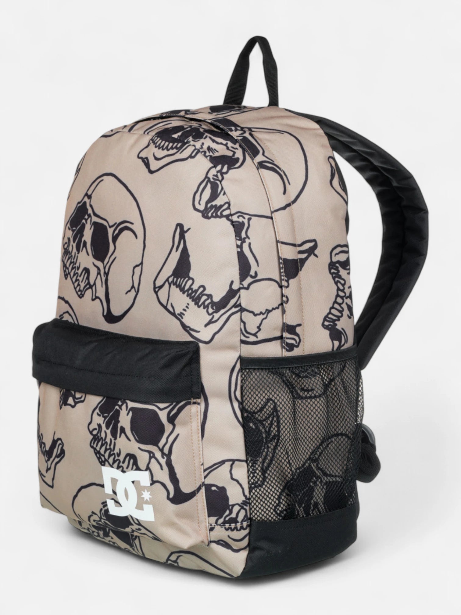 DC Backsider Seasonal 4 Backpack - Stylish Gray Printed Laptop Bag for School, College & Travel | Durable Daypack for Students & Commuters