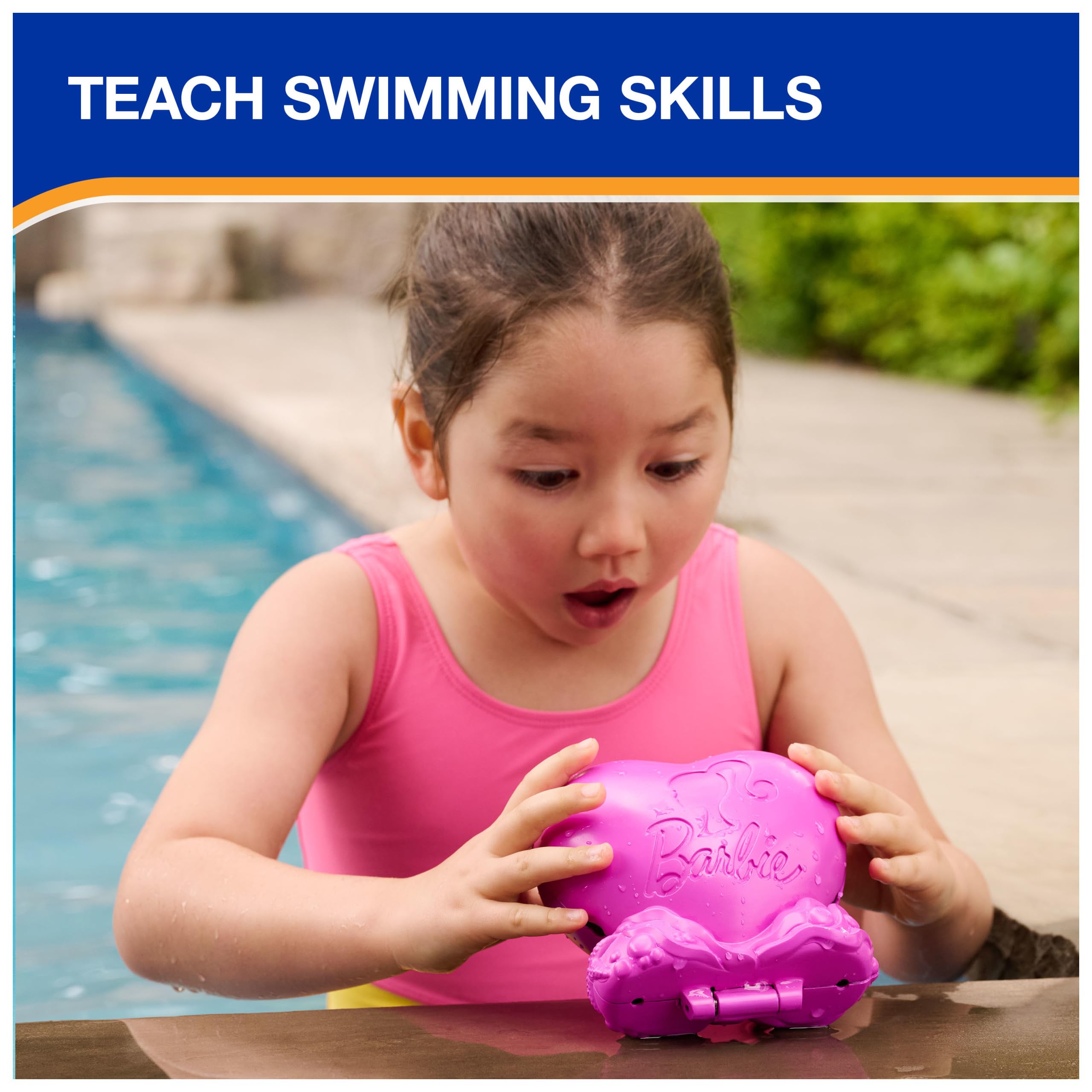 **Barbie Dive N Surprise Pool Toys for Kids Ages 5+ | SwimWays Swimming Pool Accessories, Water Games & Party Supplies | Fun for Pool Parties, Beach Trips & Backyard Play**