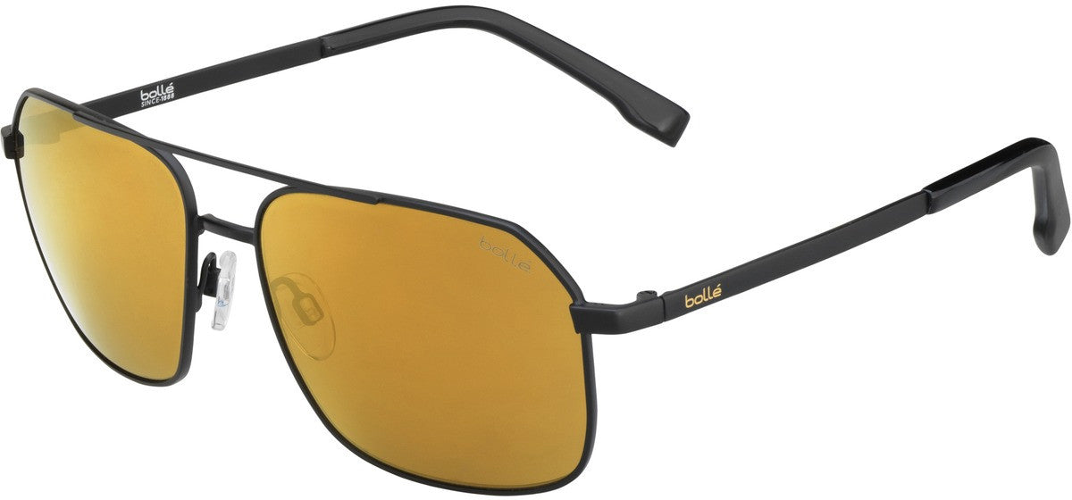 Bolle Navis Polarized Sunglasses for Men & Women - UV Protection, Anti-Glare, Lightweight & Durable - Perfect for Driving, Running, and Outdoor Sports