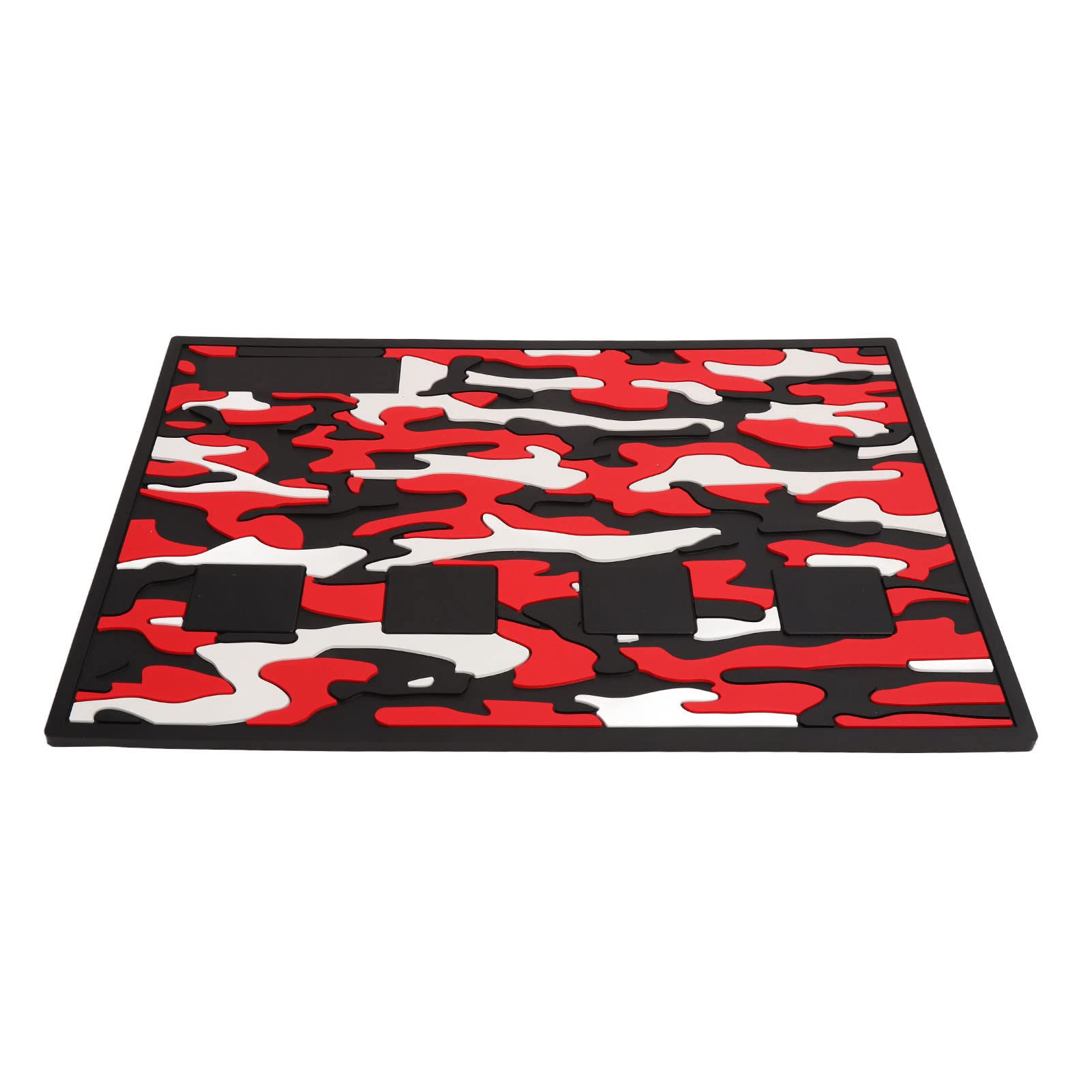 Non-Slip Camouflage Salon Tool Station Mat - Large Anti-Slip Barber Brush Organizer for Hairdressing Tools | Perfect for Salon, Home Barber & Professional Stylists