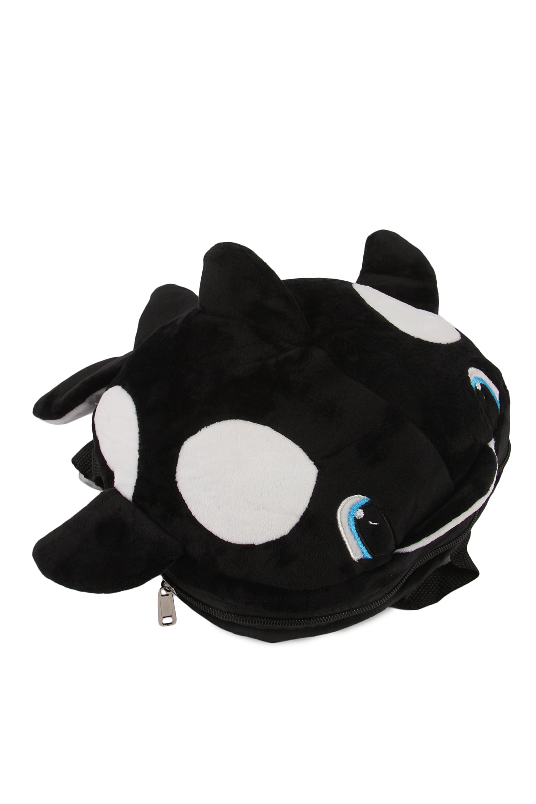 INSTABUYZ Cute Soft Plush Backpack for Kids - Lightweight Preschool & School Bag, Durable Picnic Bag in Vibrant Colors - Perfect for School, Travel & Outdoor Adventures